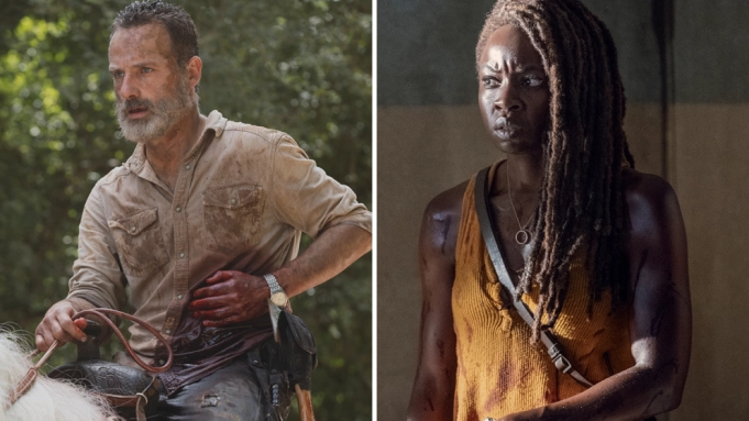 the walking dead spinoff rick michonne